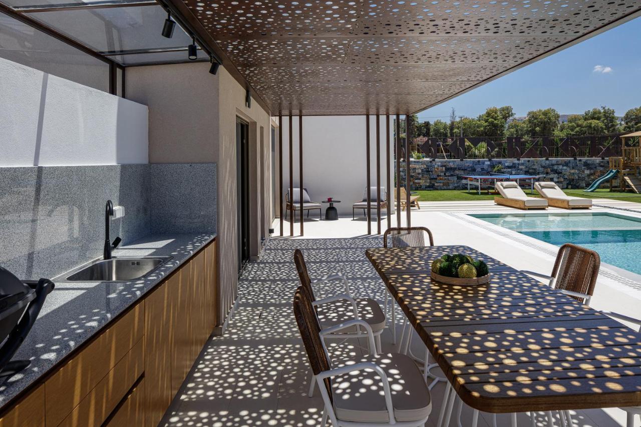 Terrazzo Luxury Villas Pigianos Kampos  Dış mekan fotoğraf