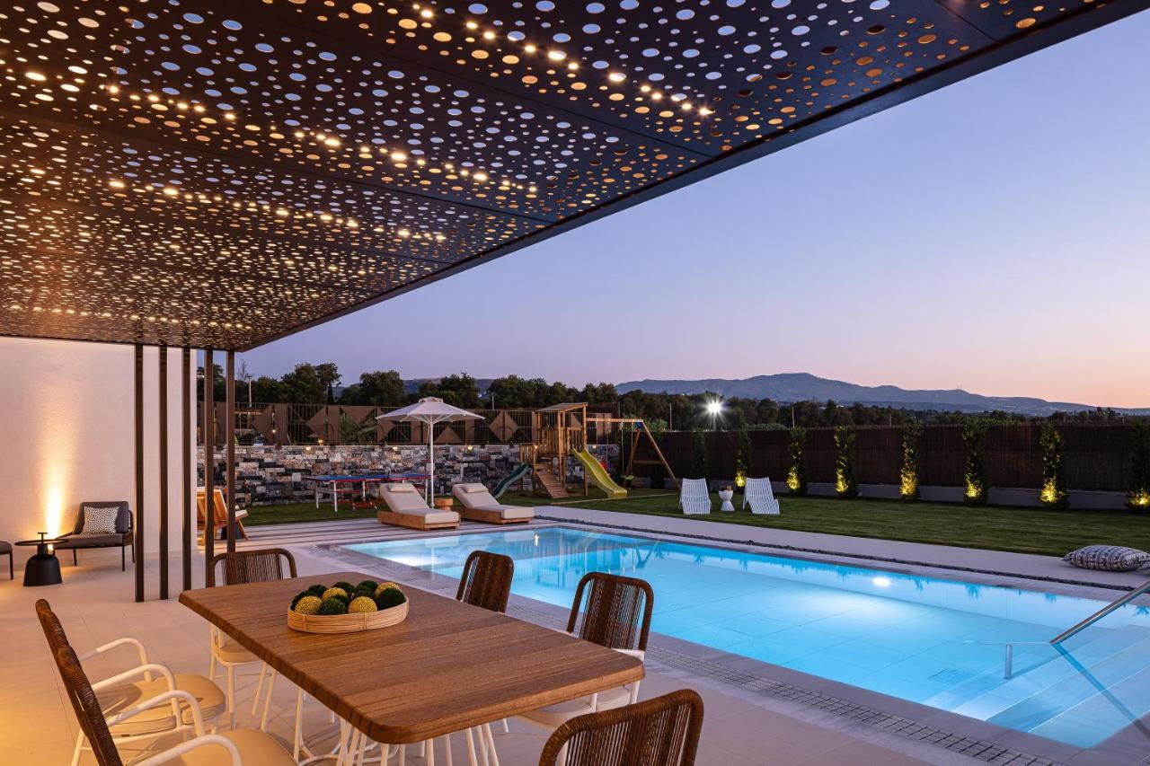 Terrazzo Luxury Villas Pigianos Kampos  Dış mekan fotoğraf